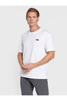 CALVIN KLEIN Tshirt Regular Fit Petit Patch Logo  -  Calvin Klein - Homme YAF Bright White