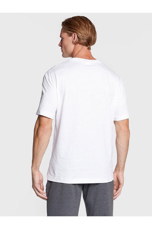 CALVIN KLEIN Tshirt Regular Fit Petit Patch Logo  -  Calvin Klein - Homme YAF Bright White Photo principale