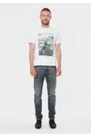 KAPORAL Tshirt Regualr Coton Imprim Biker  -  Kaporal - Homme WHITE
