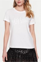 GUESS T - Shirt Aurelia Regular Fit   -  Guess Jeans - Femme G011 Pure White