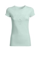 GUESS Tshirt Logo Ajour  -  Guess Jeans - Femme F83B AQUA BREEZE MULTI