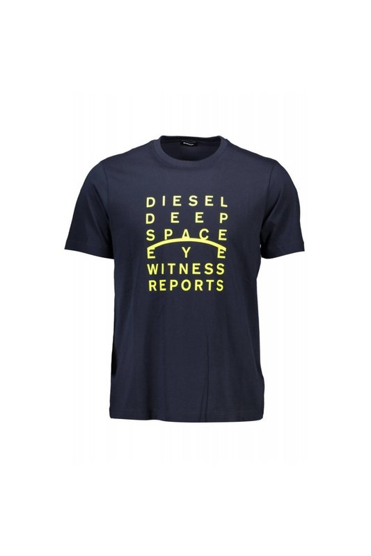 DIESEL T - Shirt Logo  -  Diesel - Homme 81E BLU Photo principale