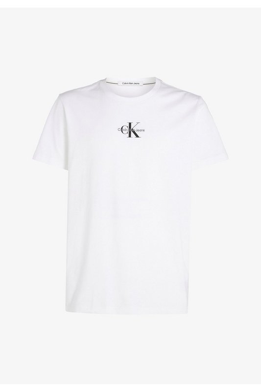 CALVIN KLEIN Tshirt Coton Basique  -  Calvin Klein - Homme YAF Bright White 1062517