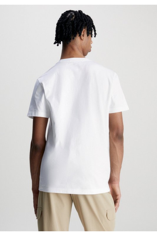 CALVIN KLEIN Tshirt Coton Basique  -  Calvin Klein - Homme YAF Bright White Photo principale
