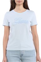 GUESS Tshirt Coton Logo 3d  -  Guess Jeans - Femme G7EJ HELIUM