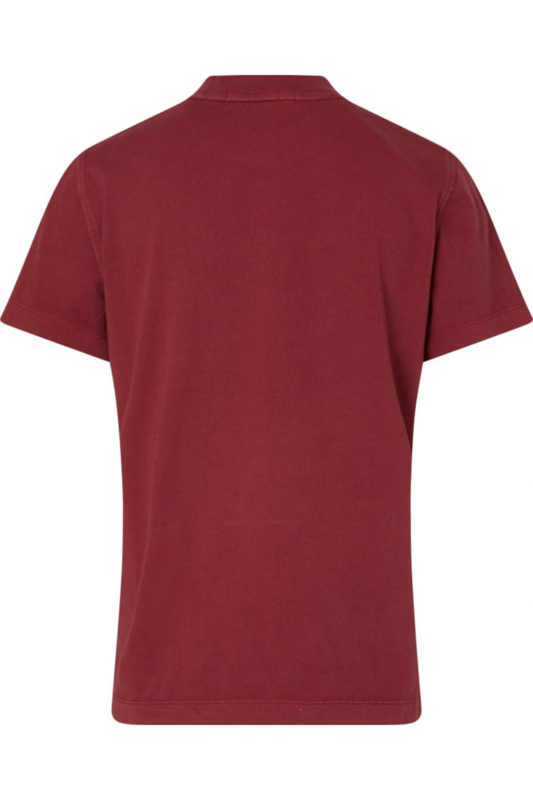 CALVIN KLEIN Tshirt 100% Coton Logo Brod  -  Calvin Klein - Femme GNK Sienna Brown Photo principale