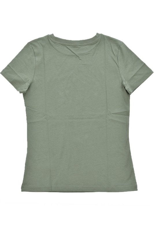 GUESS Tshirt Coton Gros Logo  -  Guess Jeans - Femme G8E3 OCEAN SAGE Photo principale