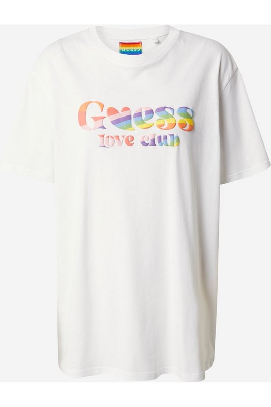 GUESS Tshirt Lgbt  -  Guess Jeans - Femme G011 Pure White 1062734