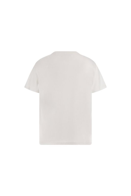 GUESS Tshirt  Logo Brod Print Photo  -  Guess Jeans - Homme G018 SALT WHITE Photo principale