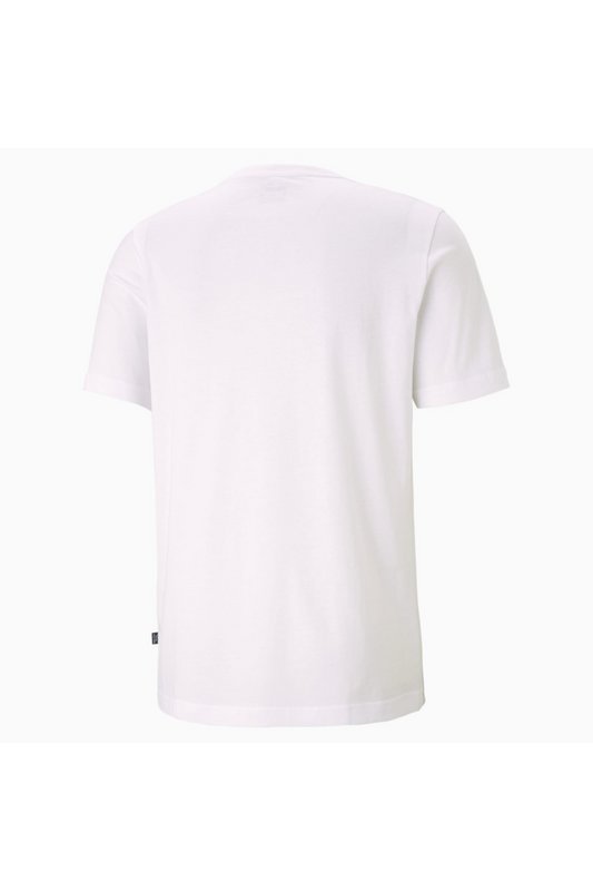 PUMA Tshirt 100% Coton  Logo Print  -  Puma - Homme PUMA WHITE Photo principale
