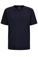 GUESS Tshirt  Logo 3d En Coton Bio  -  Guess Jeans - Homme DPM DEEP MARINE A753