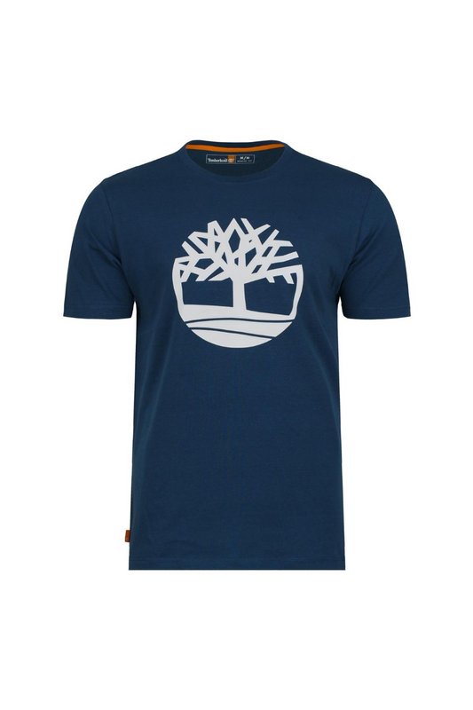 TIMBERLAND T - Shirt Logo  -  Timberland - Homme 433 BLUE 1062830