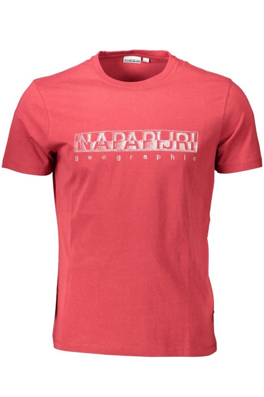 NAPAPIJRI Tee-shirts-t-s Manches Courtes-napapijri - Homme 094 OLD RED Photo principale