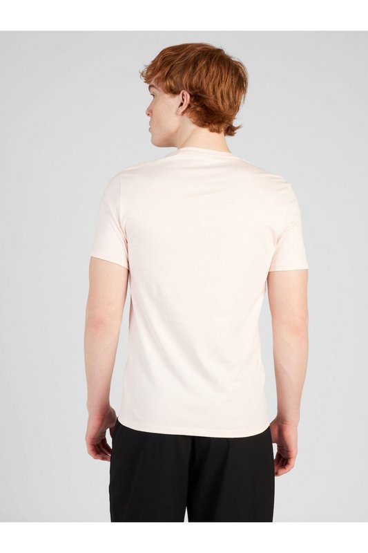 GUESS Tshirt Slim Fit Logo Iconique  -  Guess Jeans - Homme A61D SUNWASH PINK Photo principale
