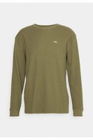 TOMMY JEANS Tshirt Ml Nid D'abeille  -  Tommy Jeans - Homme MR1 Drab Olive Green