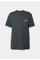 TOMMY JEANS Tshirt Logo Signature Brod  -  Tommy Jeans - Homme PUB NEW CHARCOAL
