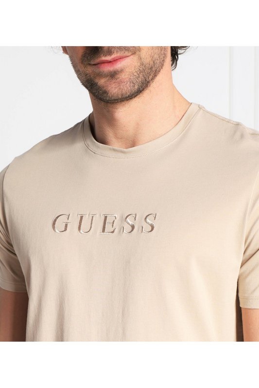 GUESS Tshirt Coton Logo Brod  -  Guess Jeans - Homme NMD NOMAD A105 Photo principale
