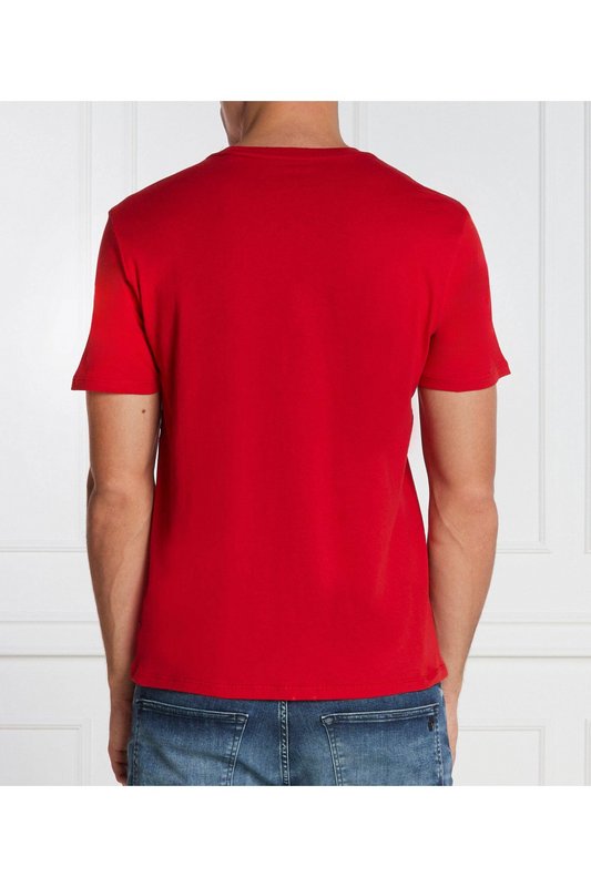 GUESS Tshirt Logo Frontal  -  Guess Jeans - Homme G532 CHILI RED Photo principale