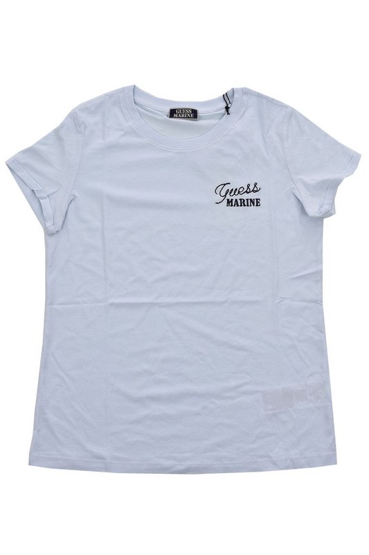 GUESS Tshirt  Logo Brod  -  Guess Jeans - Femme G7EJ HELIUM Photo principale