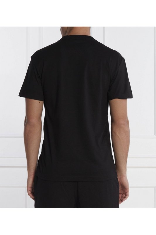 CALVIN KLEIN Tshirt Basique 100%coton  -  Calvin Klein - Homme BEH Ck Black Photo principale
