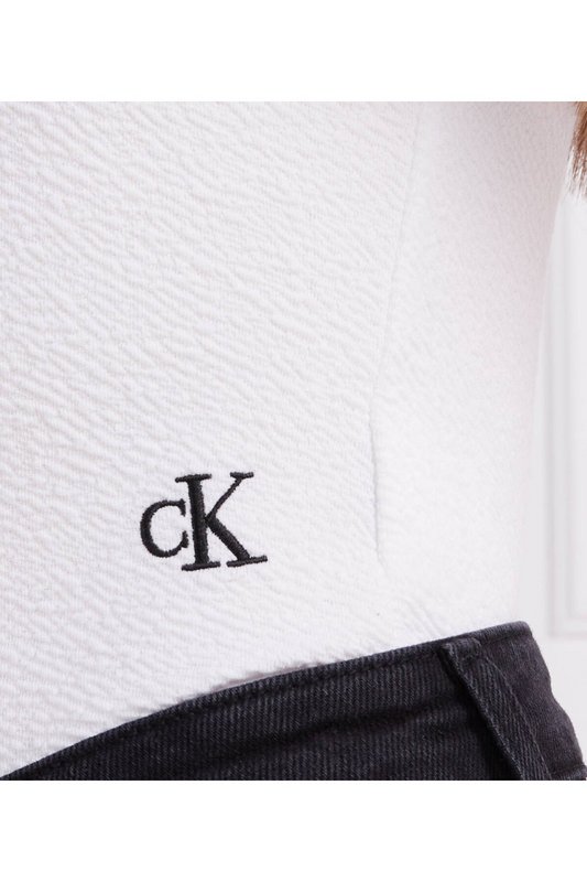 CALVIN KLEIN Top  Fines Bretelles  -  Calvin Klein - Femme YAF BRIGHT WHITE Photo principale