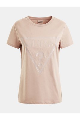 GUESS Tshirt Logo Iconique Imprim  -  Guess Jeans - Femme G4Q9 POSH TAUPE