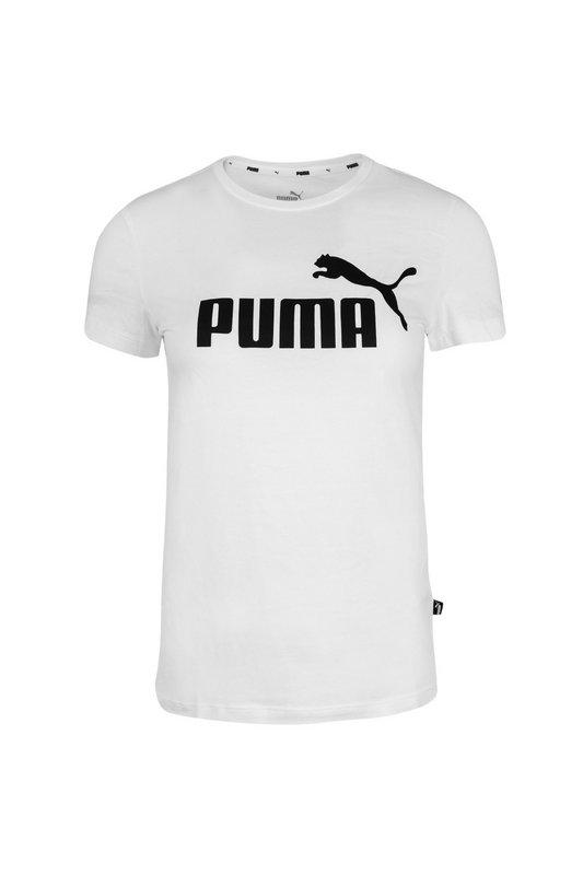 PUMA Tshirt Regular Fit  Logo Print  -  Puma - Femme PUMA WHITE 1063147