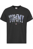 TOMMY JEANS Tshirt Coton 100% Coton  -  Tommy Jeans - Homme BDS Black