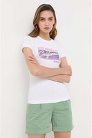 GUESS Tshirt Stretch California  -  Guess Jeans - Femme G011 Pure White