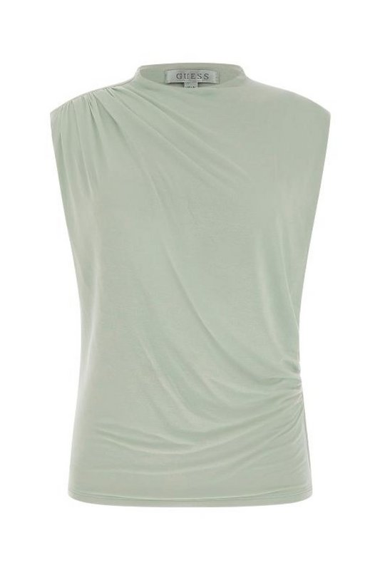 GUESS Top Froiss Stretch  -  Guess Jeans - Femme G8DP MALIBU SAGE 1063197
