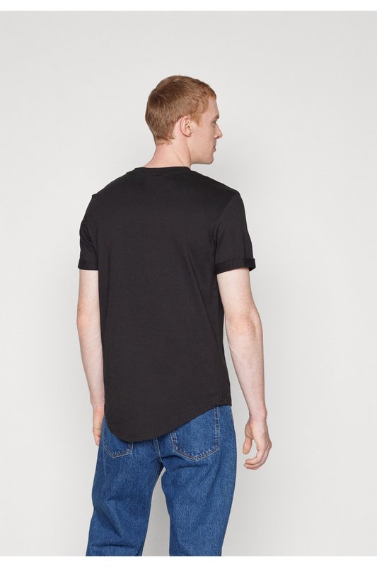 CALVIN KLEIN Tshirt Regular Fit Patch Ck  -  Calvin Klein - Homme BEH Ck Black Photo principale