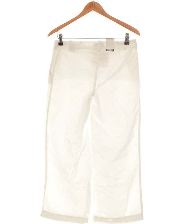 OBER Pantalon Bootcut Femme Blanc Photo principale
