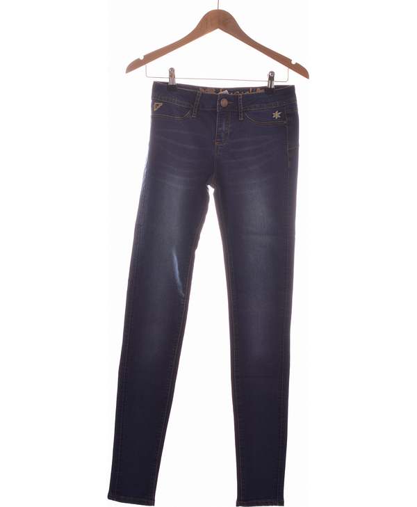 DESIGUAL SECONDE MAIN Pantalon Slim Femme Bleu 1071850