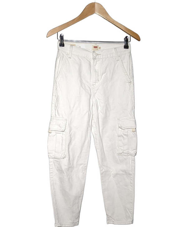 LEVI'S SECONDE MAIN Pantalon Slim Femme Blanc 1072120