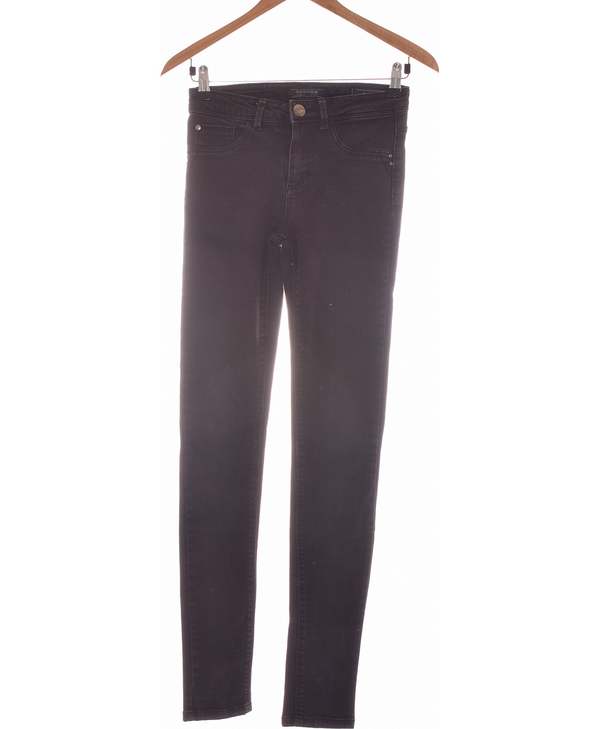 BONOBO SECONDE MAIN Pantalon Slim Femme Noir 1072170