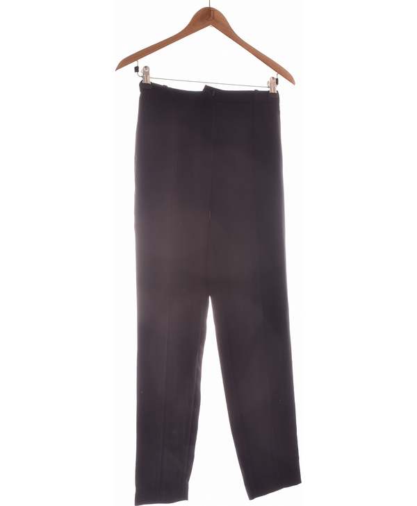 SANDRO SECONDE MAIN Pantalon Droit Femme Noir 1072632