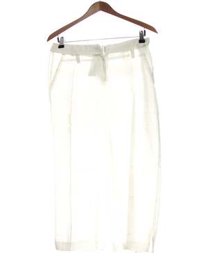SANDWICH Pantalon Droit Femme Blanc