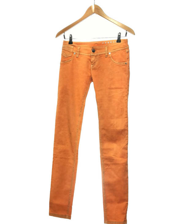 FREESOUL Pantalon Droit Femme Orange