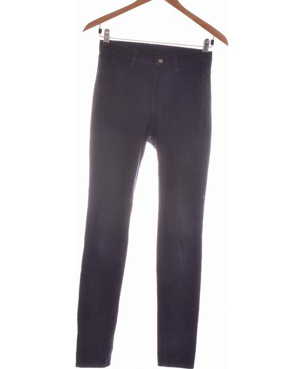 UNIQLO SECONDE MAIN Pantalon Slim Femme Bleu 1072865