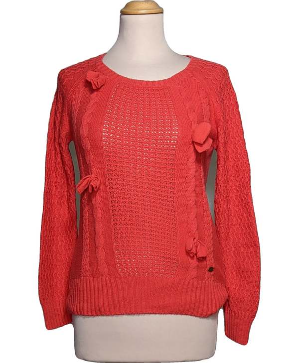 ONLY SECONDE MAIN Pull Femme Rouge 1073328