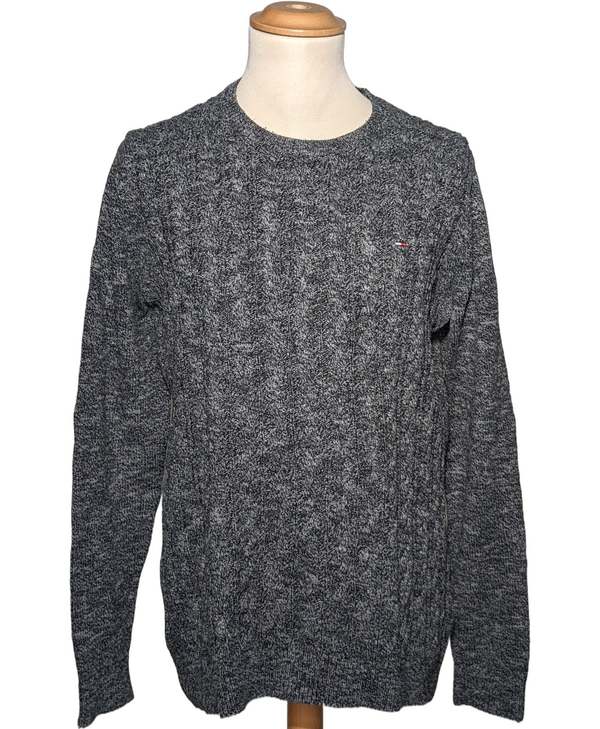 TOMMY HILFIGER SECONDE MAIN Pull Homme Gris 1073474