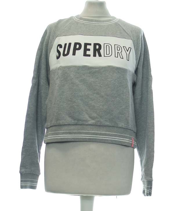 SUPERDRY SECONDE MAIN Pull Femme Gris 1073913