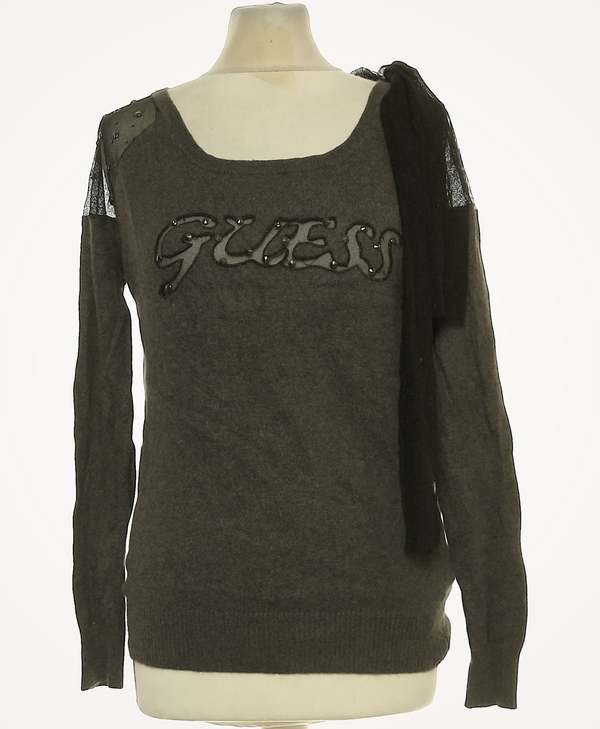 GUESS Pull Femme Gris Photo principale