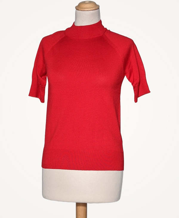 BENETTON Pull Femme Rouge Photo principale