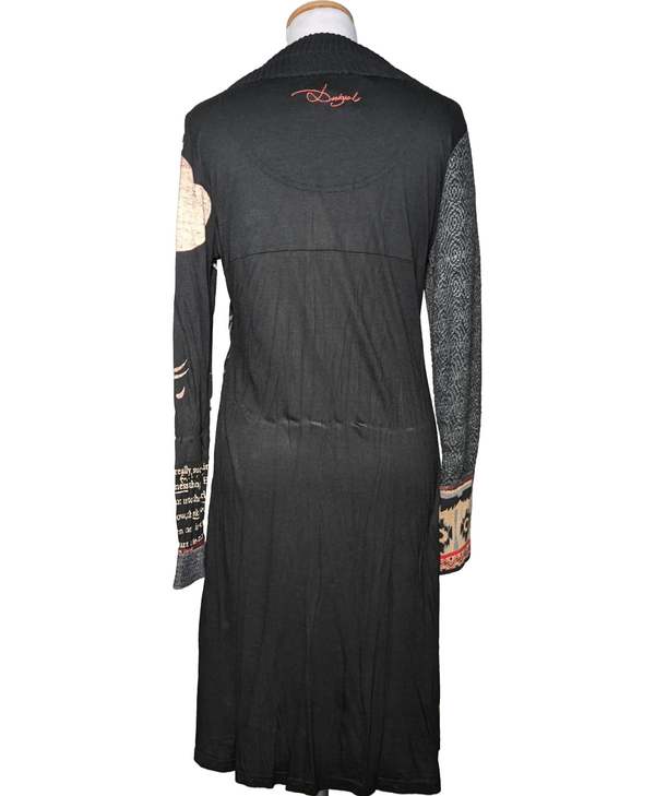 DESIGUAL Robe Mi-longue Noir Photo principale