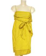 FRENCH CONNECTION Robe Courte Jaune