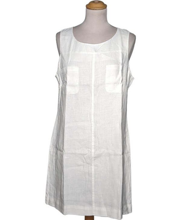 BENSIMON SECONDE MAIN Robe Courte Blanc 1076141