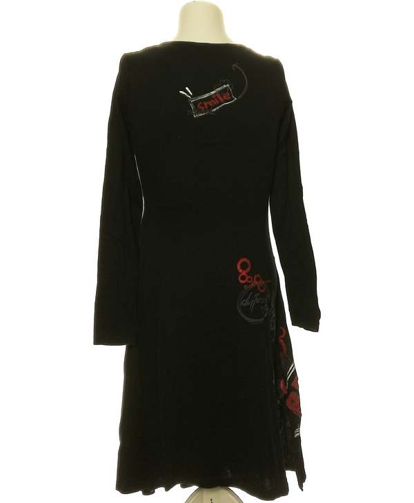 DESIGUAL Robe Mi-longue Noir Photo principale