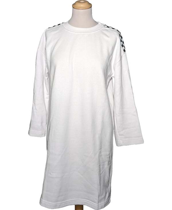 VANS SECONDE MAIN Robe Courte Blanc 1077819