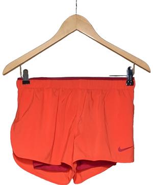 NIKE Short Nike 34 - T0 - Xs Orange- Trs Bon Etat Orange
